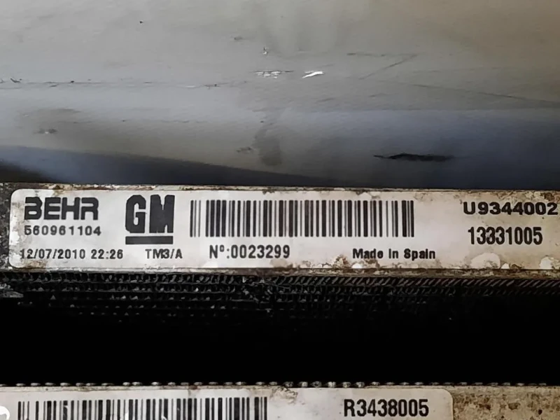 KIT Radiatori 1334610713356285 Opel Meriva B 2010