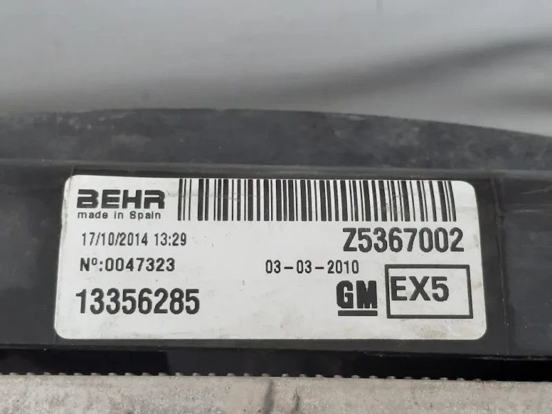 KIT Radiatori 1334610713356285 Opel Meriva B 2010