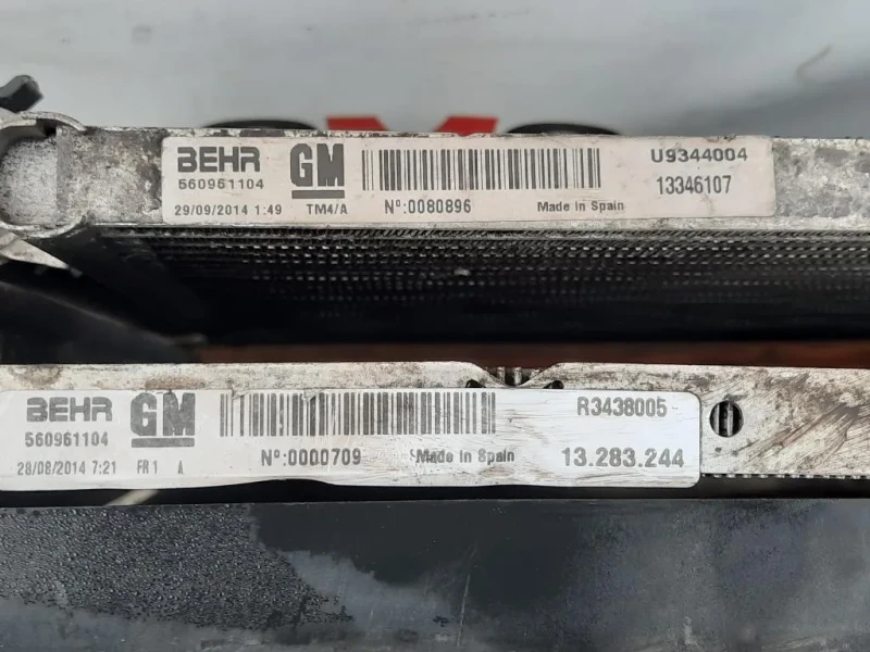 KIT Radiatori 1334610713356285 Opel Meriva B 2010