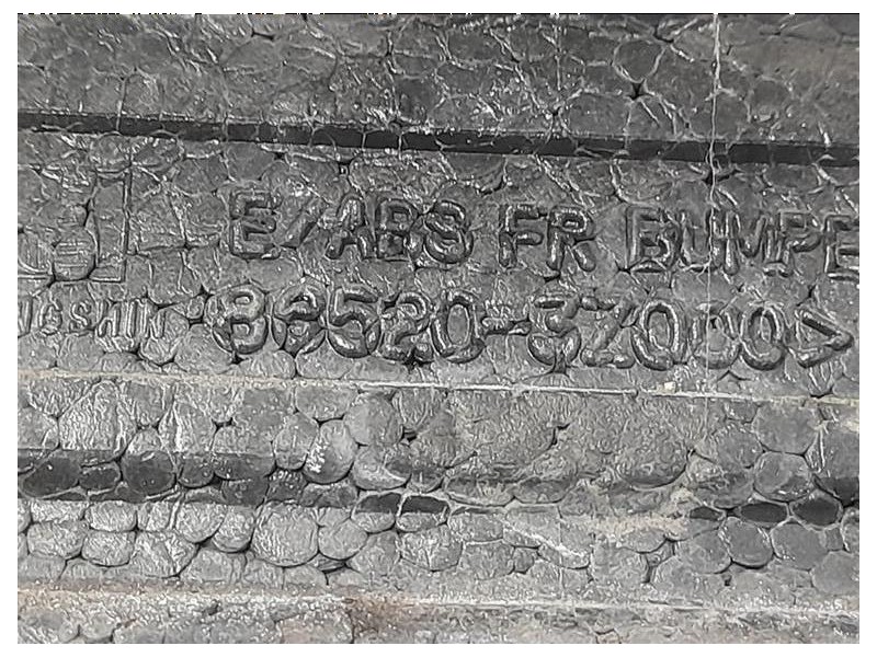 Paraurti ANT 86520-3Z000 Hyundai I40 2012