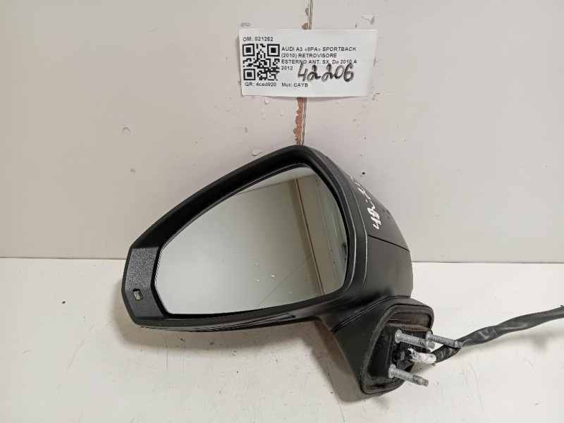 Retrovisore Esterno ANT SX 021262 Audi A3 8PA Sportback 2010