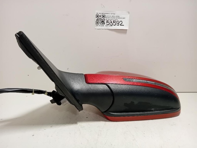 Retrovisore Esterno ANT SX 8K1857409G01C 10 FILE Audi A4 8K2 2008