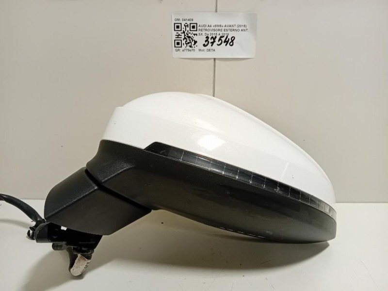 Retrovisore Esterno ANT SX 10 FILI 8W1857409AA9B9 Audi A4 8W5 Avant 2015