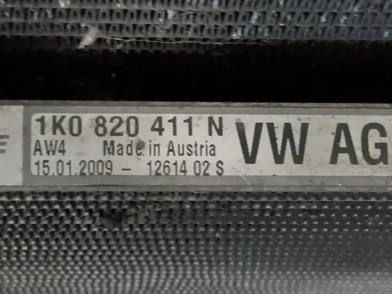 KIT Radiatori 1K0121253BB Volkswagen GOLF VI 2009