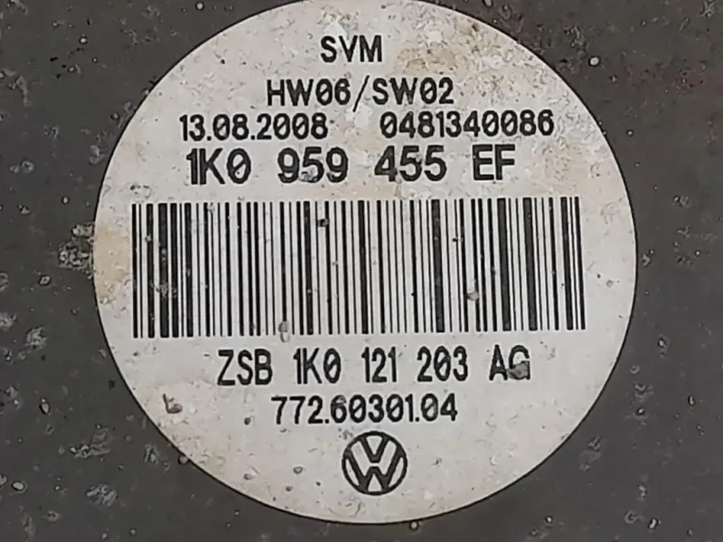 KIT Radiatori 1K0820411Q291 1K0959455EF Volkswagen GOLF VI Variant 2009