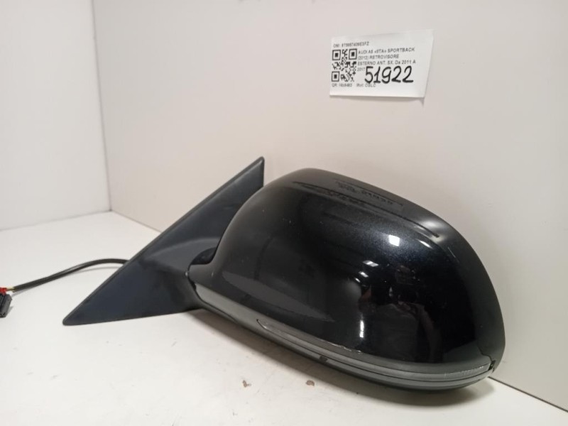 Retrovisore Esterno ANT SX 6 FILE 8T8857409E3FZ Audi A5 8TA Sportback 2012