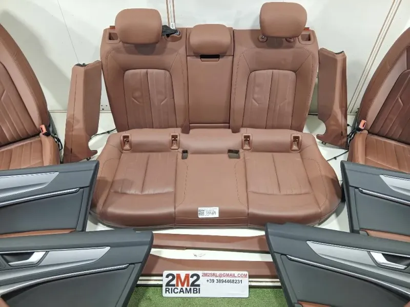 KIT Sedili SEDILI PANNELLI KIT COMPLETO ORIGINALE A6 PELLE Audi A6 4a5c8 Avant 2018