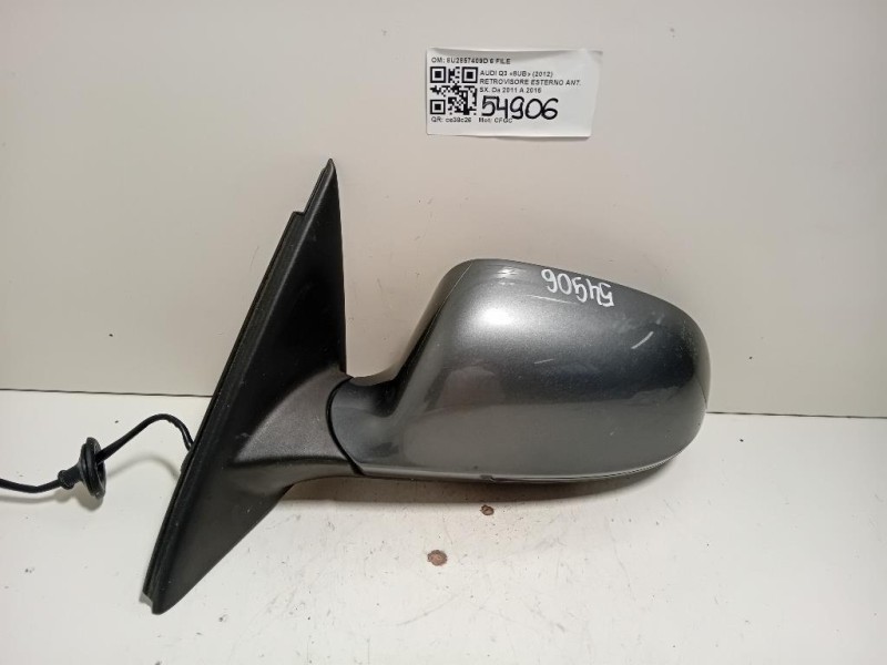 Retrovisore Esterno ANT SX 8U2857409D 6 FILE Audi Q3 8UB 2012