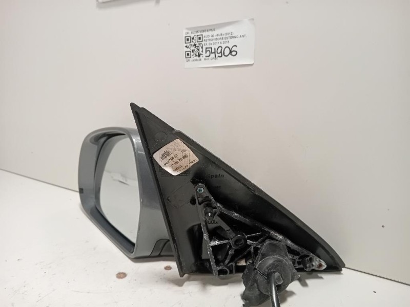 Retrovisore Esterno ANT SX 8U2857409D 6 FILE Audi Q3 8UB 2012