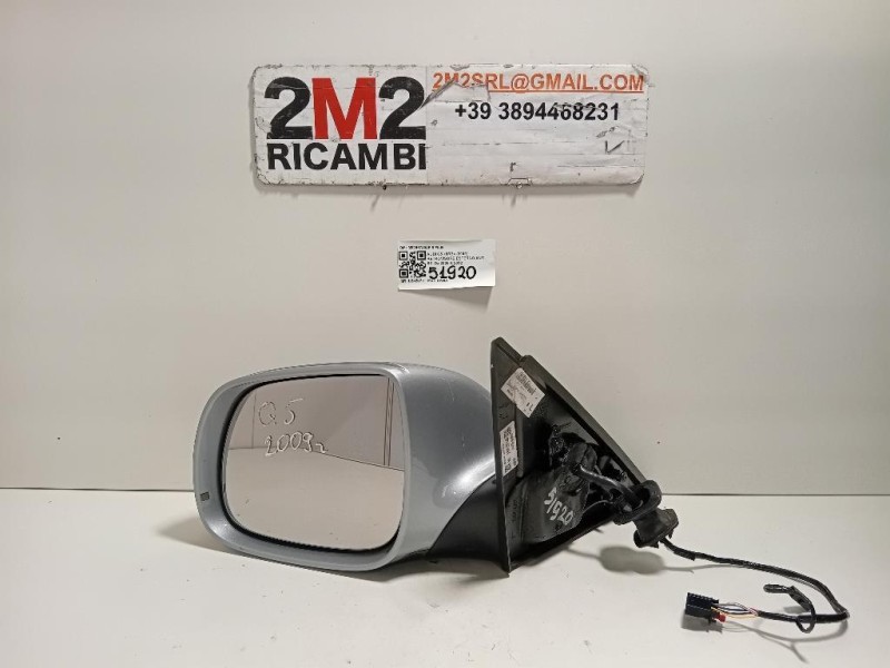 Retrovisore Esterno ANT SX 8R2857404F 8 FILE Audi Q5 8RB 2009