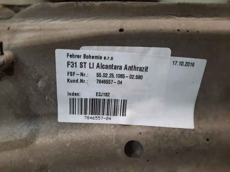 KIT Sedili Bmw Serie 3 F31 Touring 2015