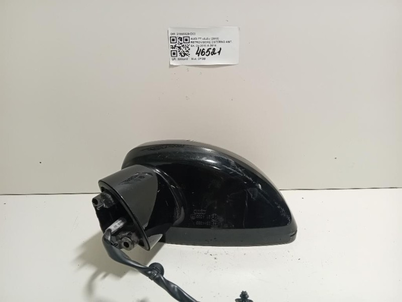 Retrovisore Esterno ANT SX 21986629-D03 Audi TT 8J3 2010