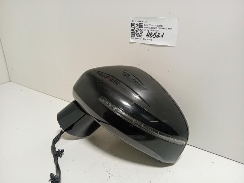 Retrovisore Esterno ANT SX 21986629-D03 Audi TT 8J3 2010