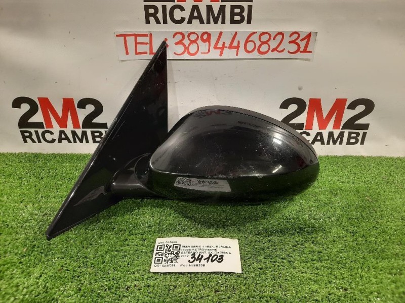 Retrovisore Esterno ANT SX 010803 5 FILE Bmw Serie 1 E87 Berlina 2005