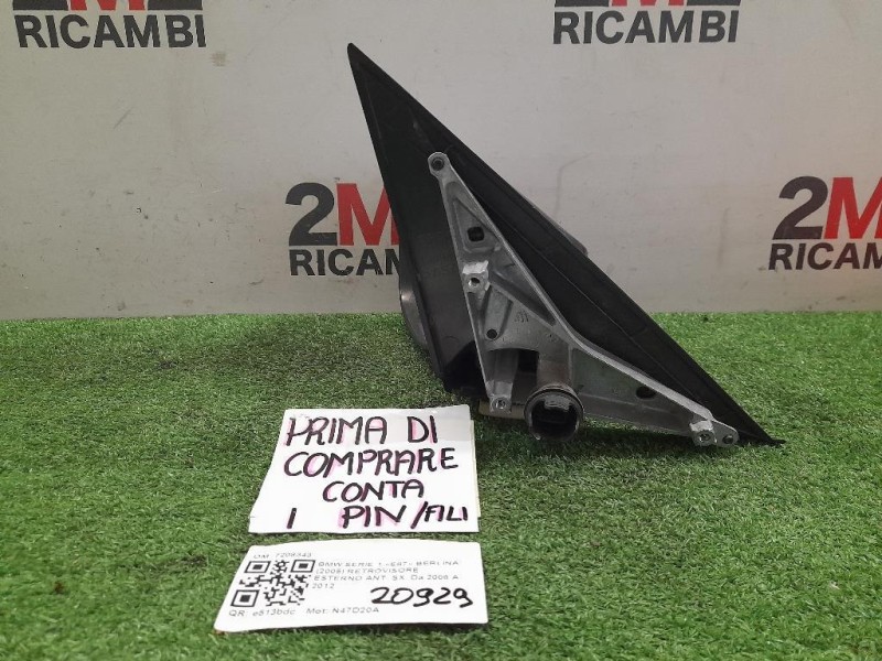 Retrovisore Esterno ANT SX 7208343 Bmw Serie 1 E87 Berlina 2005