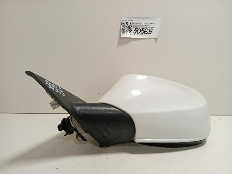 Retrovisore Esterno ANT SX C0133103 5 FILE Bmw Serie 1 E88 Cabrio 2005
