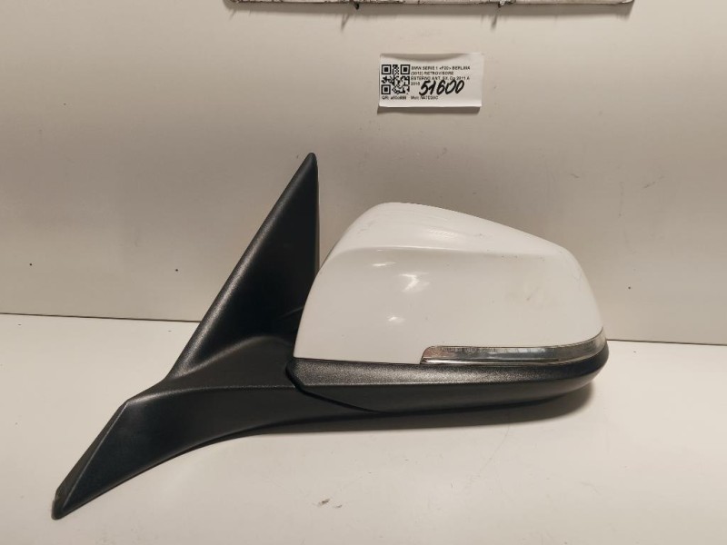 Retrovisore Esterno ANT SX 51167242701 5 PIN Bmw Serie 1 F20 Berlina 2012