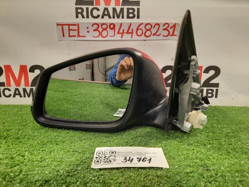 Retrovisore Esterno ANT SX 6 PIN Bmw Serie 1 F20 Berlina 2012