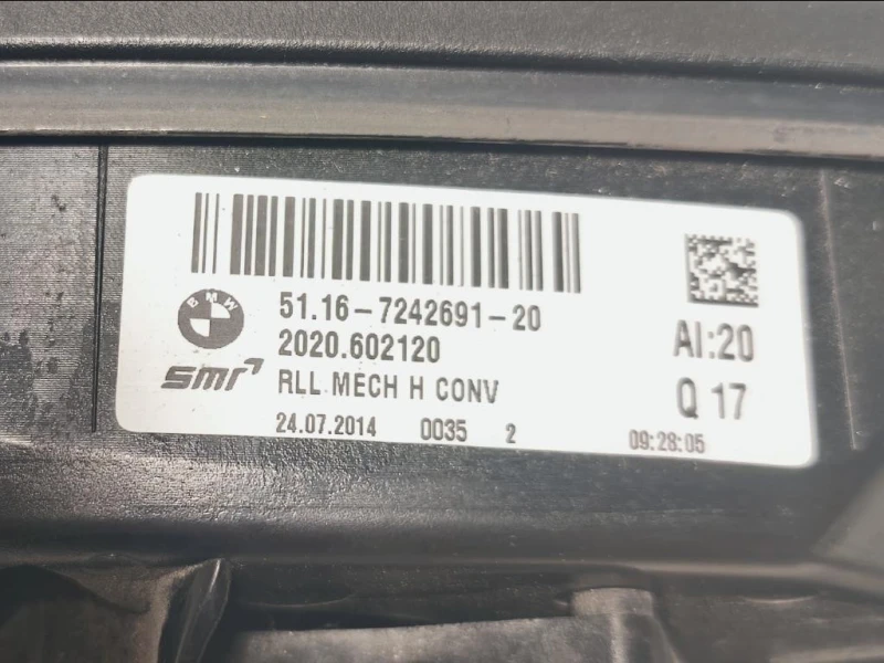 Retrovisore Esterno ANT SX 6 PIN RETROVISORE ESTERNO ANT SX Bmw Serie 1 F20 Berlina 2015