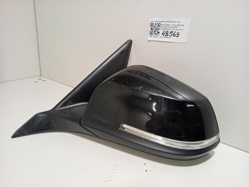 Retrovisore Esterno ANT SX 6 PIN RETROVISORE ESTERNO ANT SX Bmw Serie 1 F20 Berlina 2015