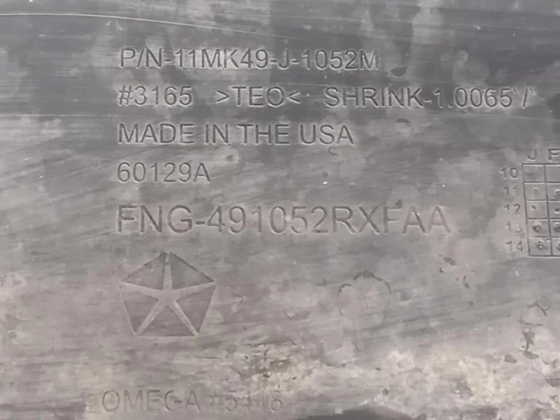 Paraurti ANT K68109861AD Jeep Compass II 2011