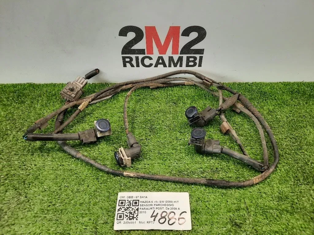 KIT Sensori Parcheggio Paraurti POST GBB1 67 SH1A Mazda 6 II SW 2008