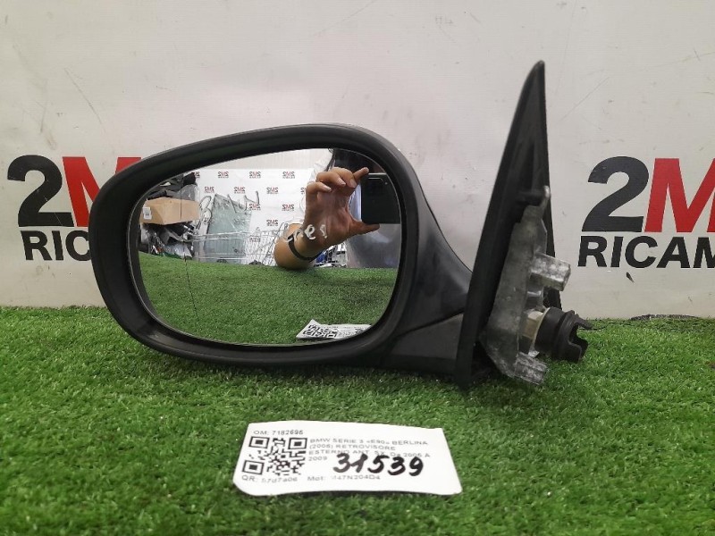 Retrovisore Esterno ANT SX 7182695 Bmw Serie 3 E90 Berlina 2005