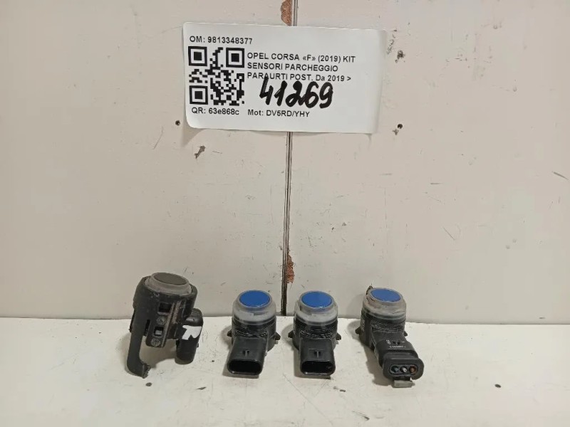 KIT Sensori Parcheggio Paraurti POST 9813348377 Opel Corsa F 2019