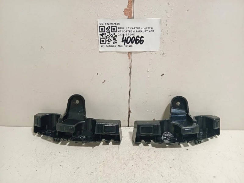 KIT Sostegni Paraurti ANT 622216763R Renault Captur I 2013
