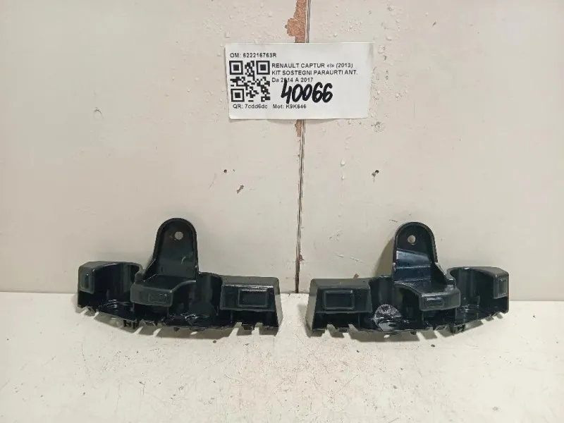 KIT Sostegni Paraurti ANT 622216763R Renault Captur I 2013