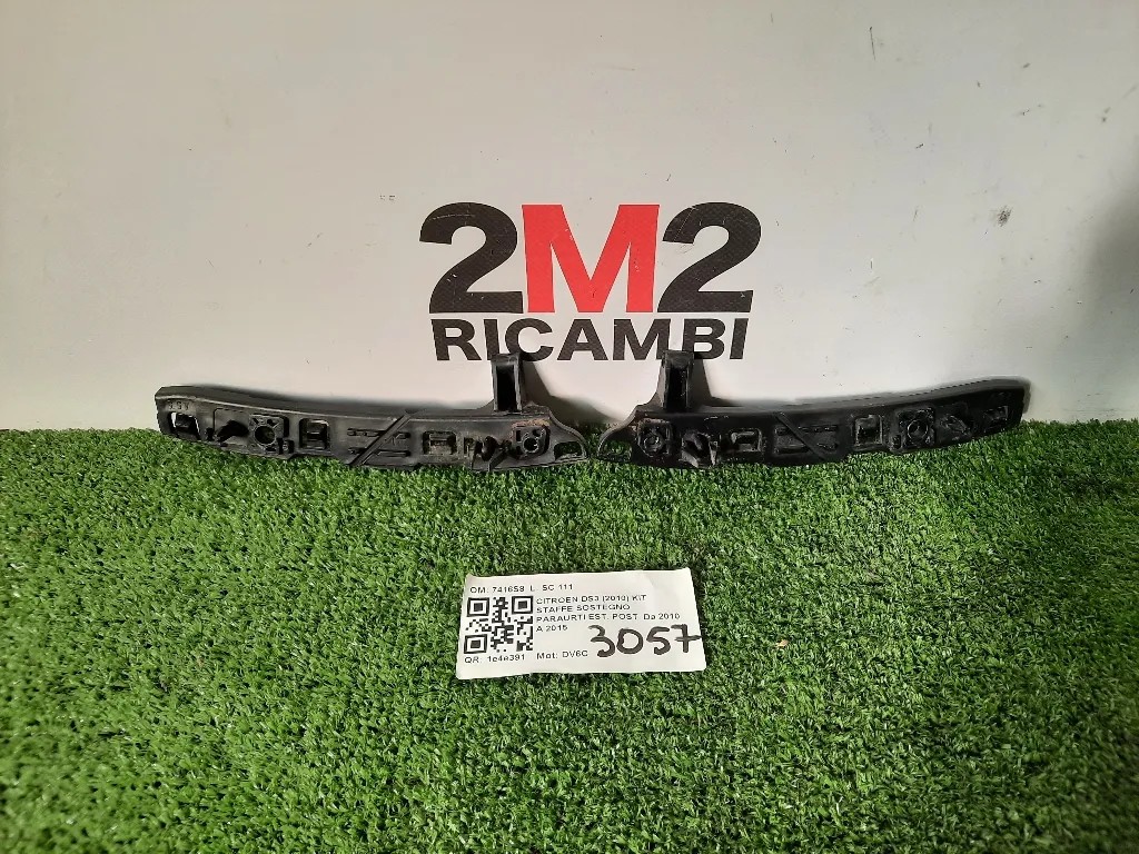 KIT Staffe Sostegno Paraurti EST POST 7416S8 POST Citroen DS3 2010
