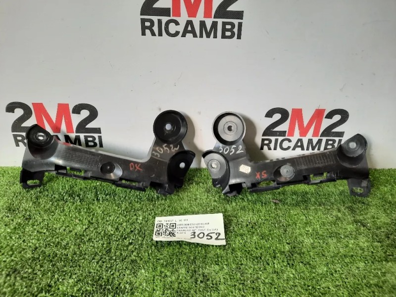 KIT Staffe Sostegno Paraurti INT POST 7416S7 GUIDA SINISTRA DESTRA Citroen DS3 2010