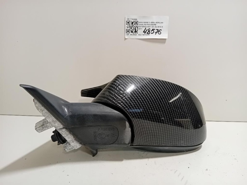 Retrovisore Esterno ANT SX 7182695 5 FILE Bmw Serie 3 E90 Berlina 2005