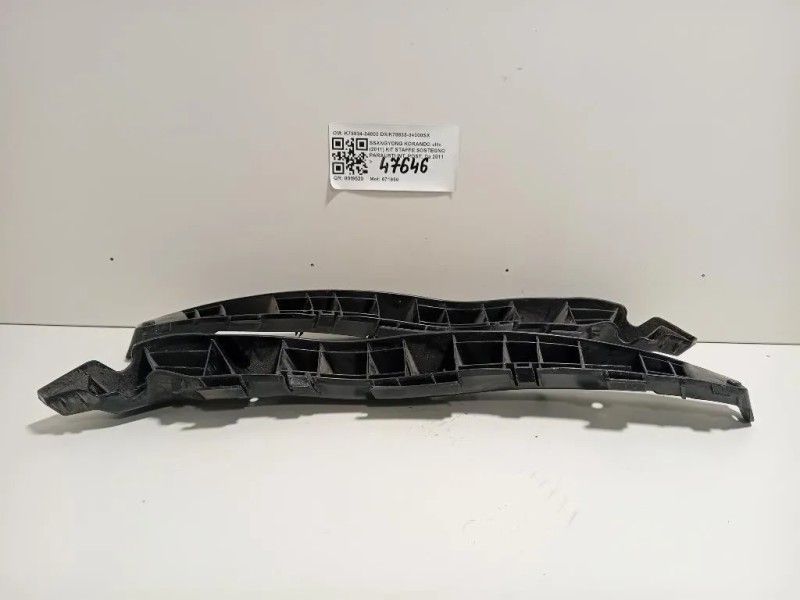 KIT Staffe Sostegno Paraurti INT POST K78834-34000 DXK78835-34000SX Ssangyong Korando III 2011