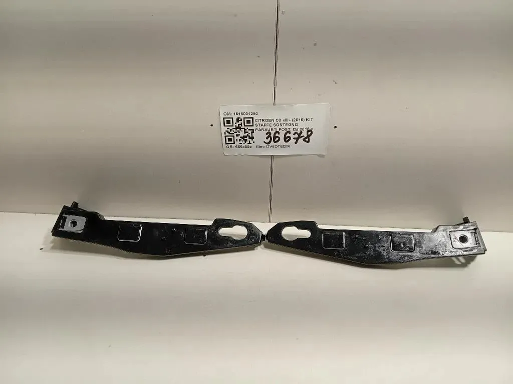 KIT Staffe Sostegno Paraurti POST 1618031280 Citroen C3 III 2016