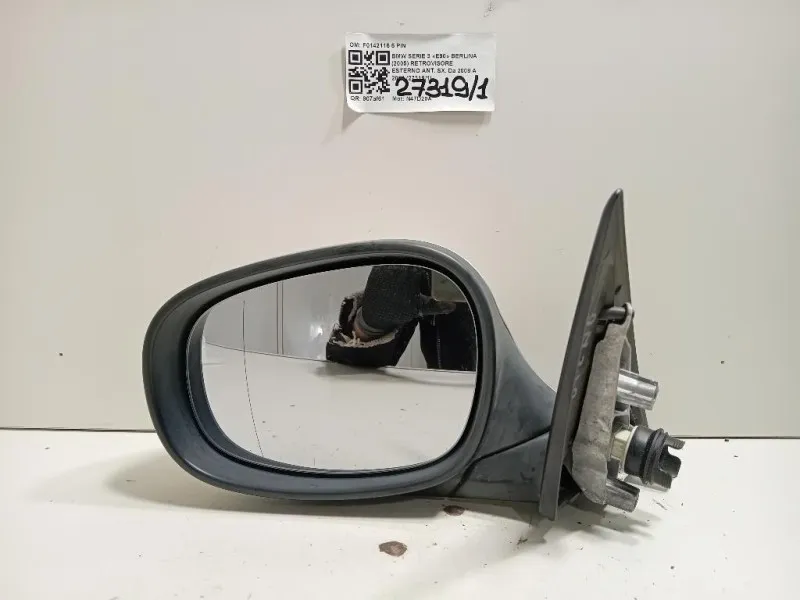 Retrovisore Esterno ANT SX F0142115 5 PIN Bmw Serie 3 E90 Berlina 2005