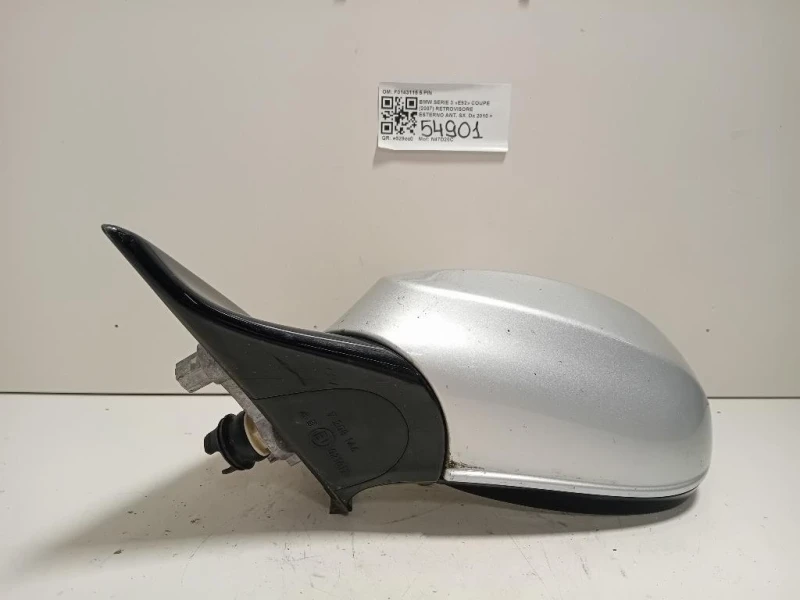 Retrovisore Esterno ANT SX F0143115 5 PIN Bmw Serie 3 E92 Coupe 2007