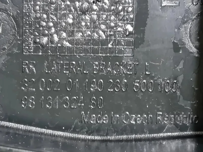 KIT Staffe Sostegno Paraurti POST 1618031280 Citroen C3 III 2016