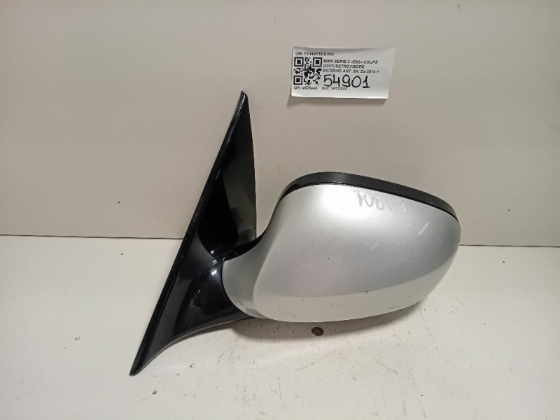 Retrovisore Esterno ANT SX F0143115 5 PIN Bmw Serie 3 E92 Coupe 2007