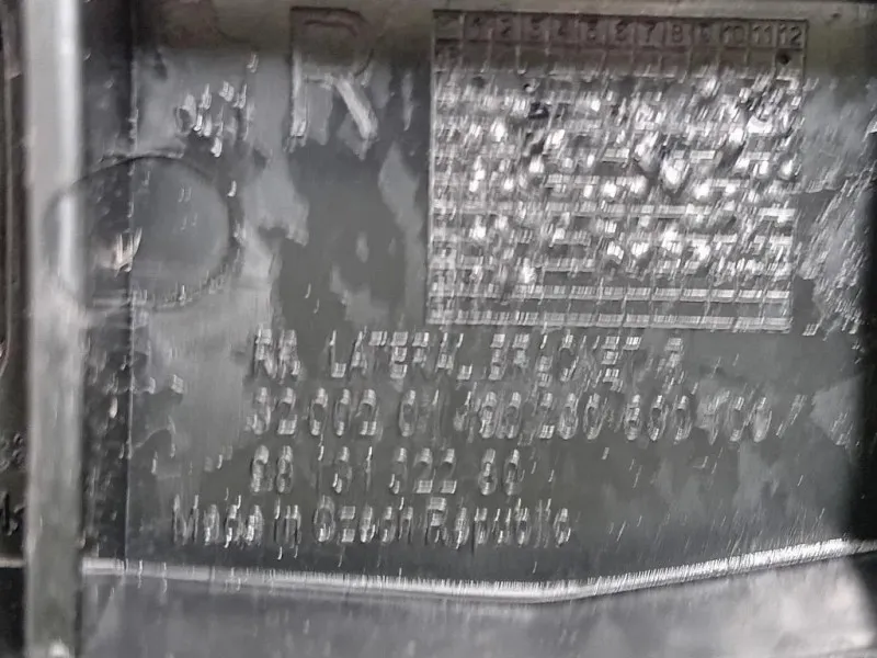 KIT Staffe Sostegno Paraurti POST 1618031280 Citroen C3 III 2016