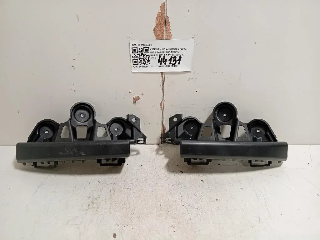 KIT Staffe Sostegno Paraurti POST 1631805580 Citroen C3 Aircross 2017