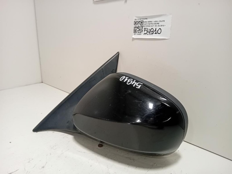 Retrovisore Esterno ANT SX F0143115 5 PIN Bmw Serie 3 E92 Coupe 2007