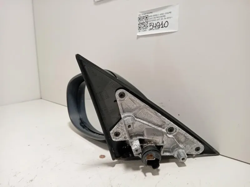 Retrovisore Esterno ANT SX F0143115 5 PIN Bmw Serie 3 E92 Coupe 2007