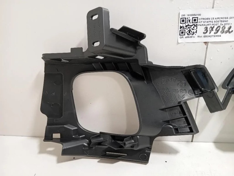 KIT Staffe Sostegno Paraurti POST 1638954180 Citroen C5 Aircross 2018