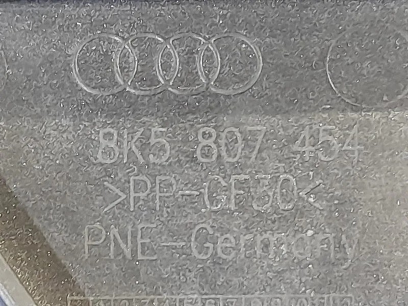 KIT Staffe Sostegno Paraurti POST DX 8K5807454 Audi A4 8K5 Avant 2008