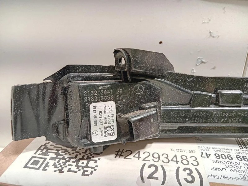 Lampadina Fanalino Direzionale Specchio SX A0999064701 Mercedes Classe E W213 2016