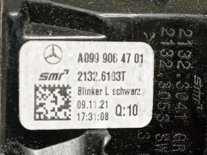 Lampadina Fanalino Direzionale Specchio SX A0999064701 Mercedes Classe E W213 2016