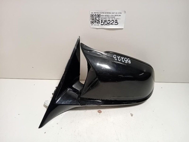 Retrovisore Esterno ANT SX RETROVISORE ESTERNO ANT SX 6 PIN Bmw Serie 3 F30 Berlina 2012