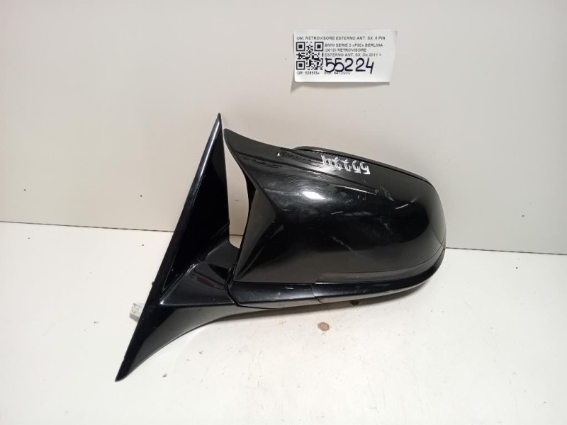 Retrovisore Esterno ANT SX RETROVISORE ESTERNO ANT SX 6 PIN Bmw Serie 3 F30 Berlina 2012