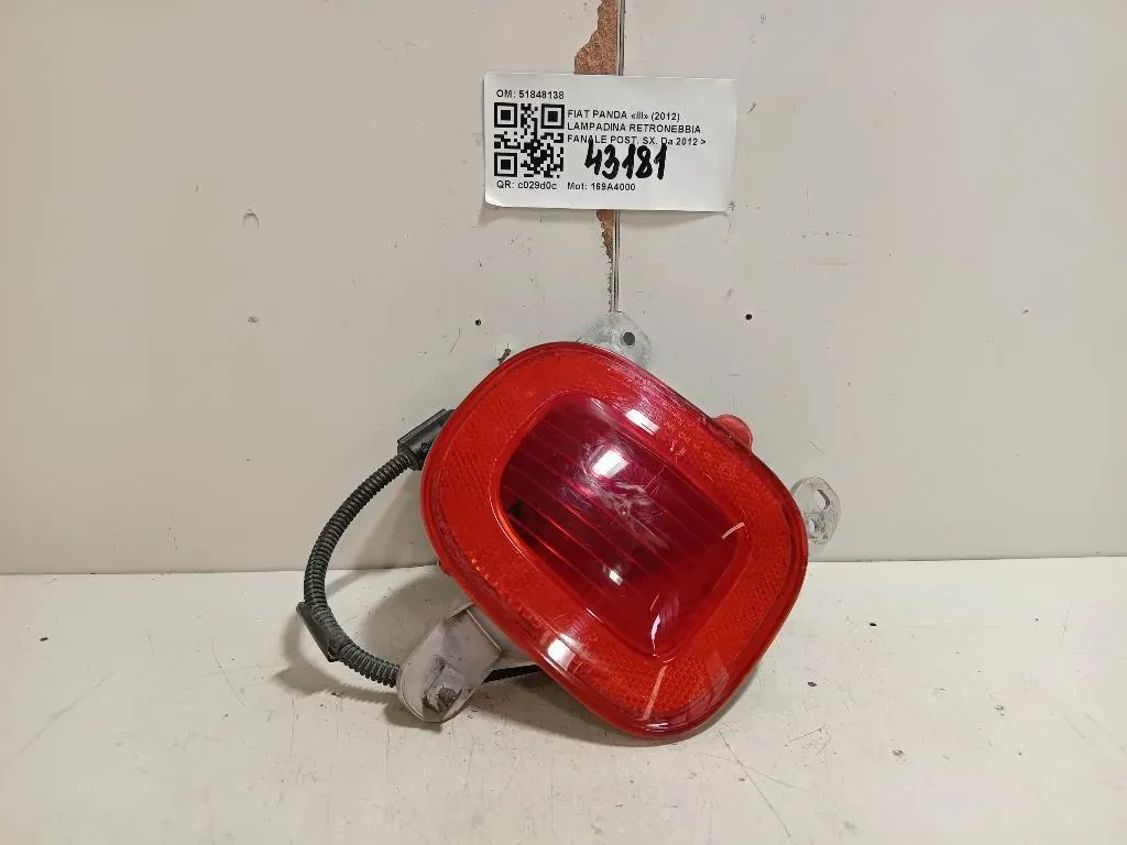 Lampadina Retronebbia Fanale POST SX 51848138 Fiat Panda III 2012
